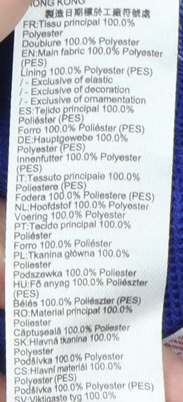 Decathlon Women's Blue Full Zip Sweatshirt S