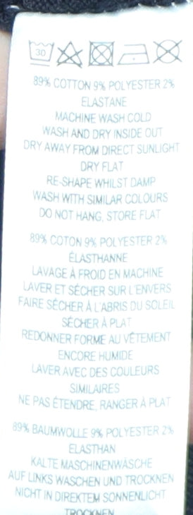 French Connection Men's Black 1/2 Zip Jumper L