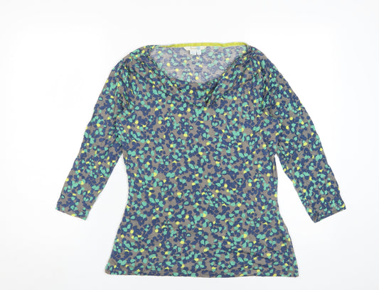 Boden Women's Multicoloured Jersey T-Shirt UK 12