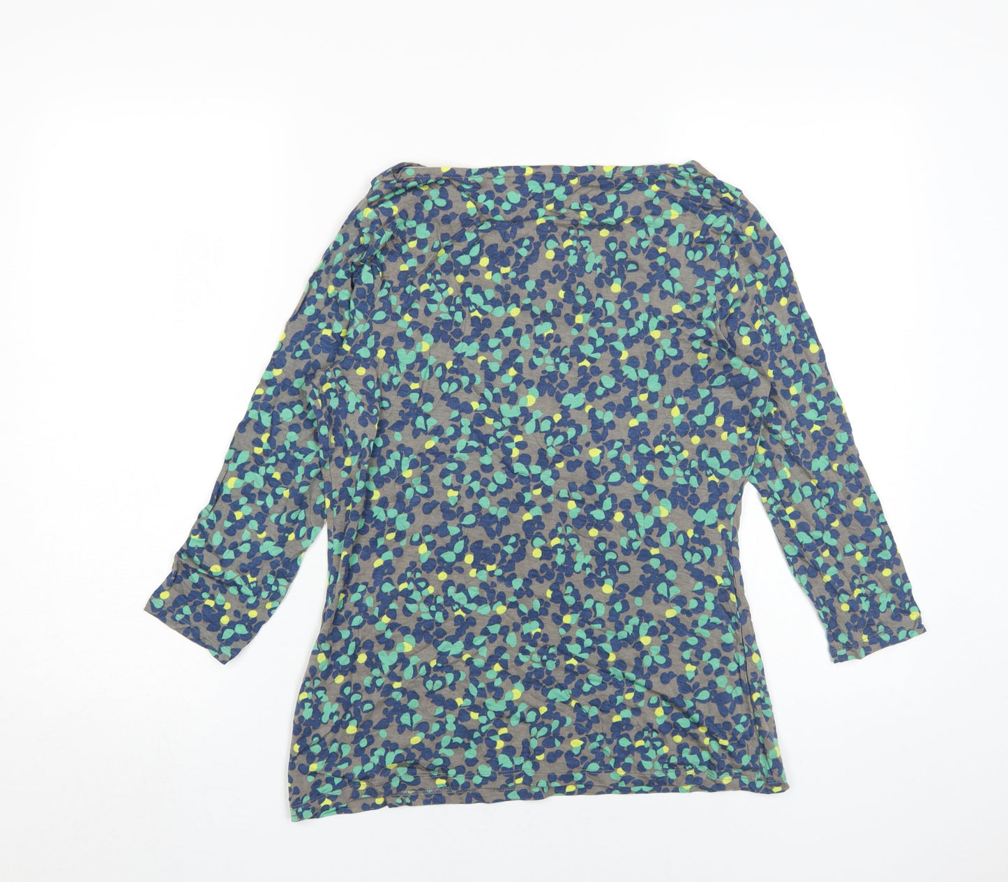 Boden Women's Multicoloured Jersey T-Shirt UK 12