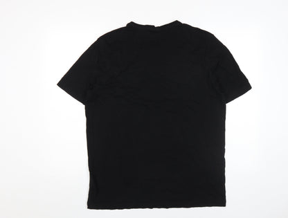Mens UK Size XL HUGO BOSS Black  T-Shirt