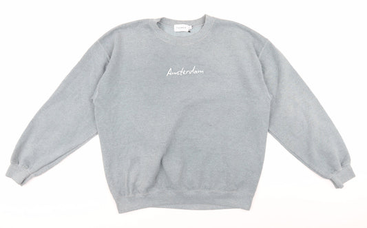 Topman Men's Grey S Pullover Knit Jumper Casual Wear