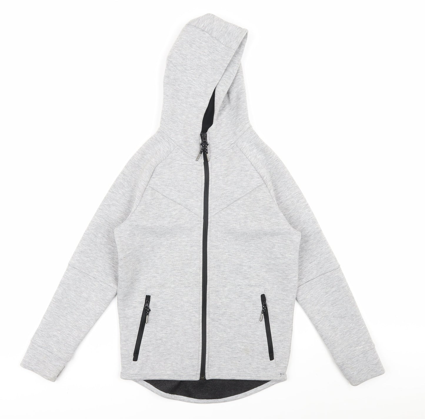 Urban NXT Boys Grey Hooded Track Jacket - 10 Years