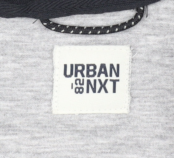 Urban NXT Boys Grey Hooded Track Jacket - 10 Years