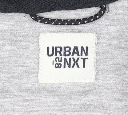 Urban NXT Boys Grey Hooded Track Jacket - 10 Years