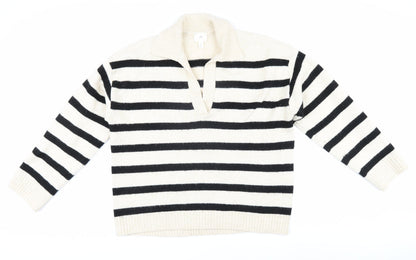 Womens UK Size S H&M Black Pullover Jumper