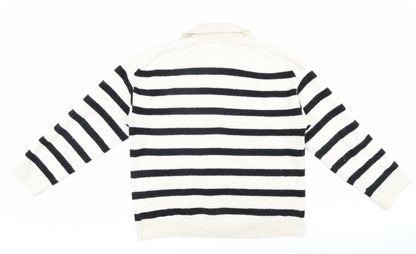 Womens UK Size S H&M Black Pullover Jumper