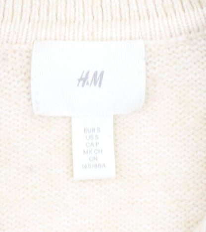 Womens UK Size S H&M Black Pullover Jumper