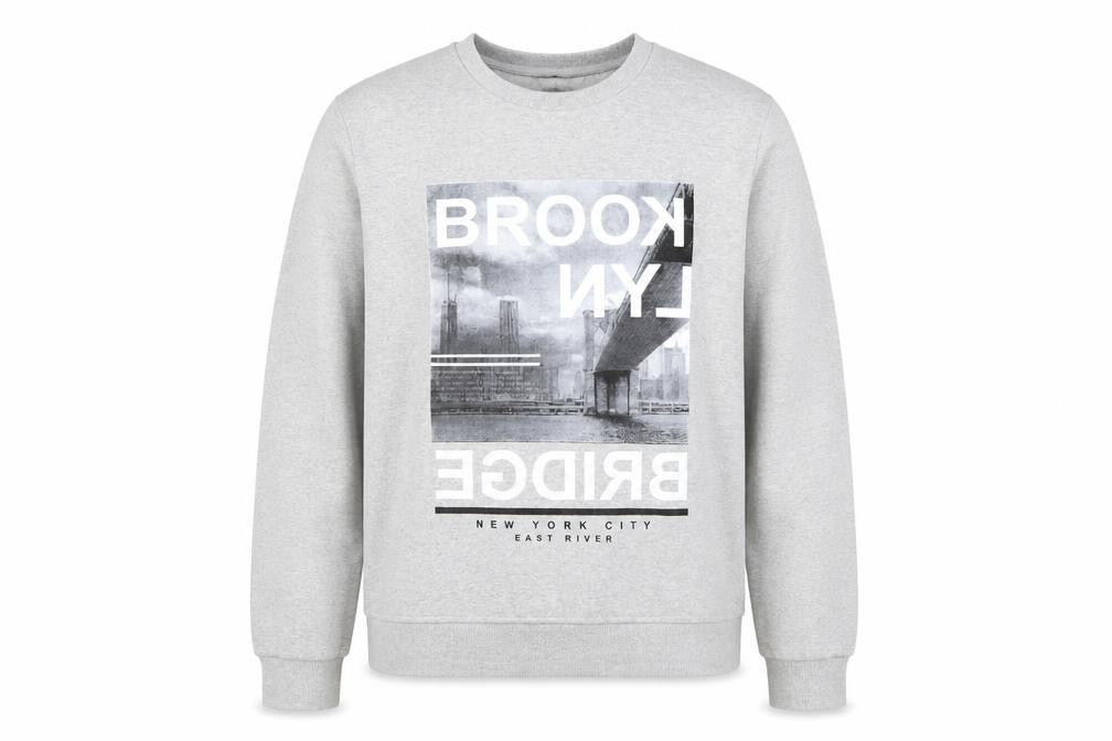 Mens UK Size XL Burton Menswear Grey Pullover Jumper