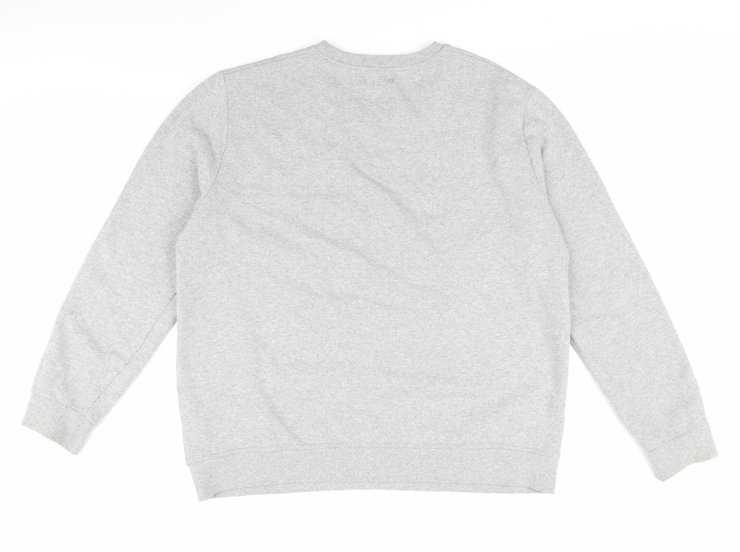 Burton Menswear Grey XL Men's Graphic Pullover Jumper