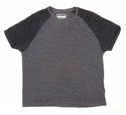 Red Herring Men's Grey Slim Fit Large T-Shirt