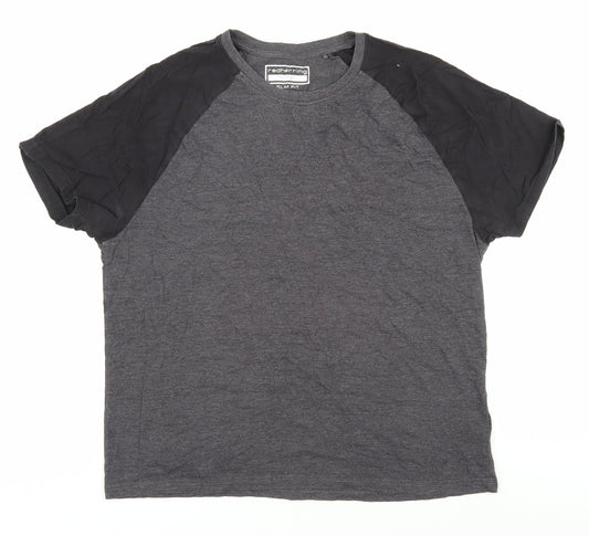 Red Herring Men's Grey Slim Fit Large T-Shirt