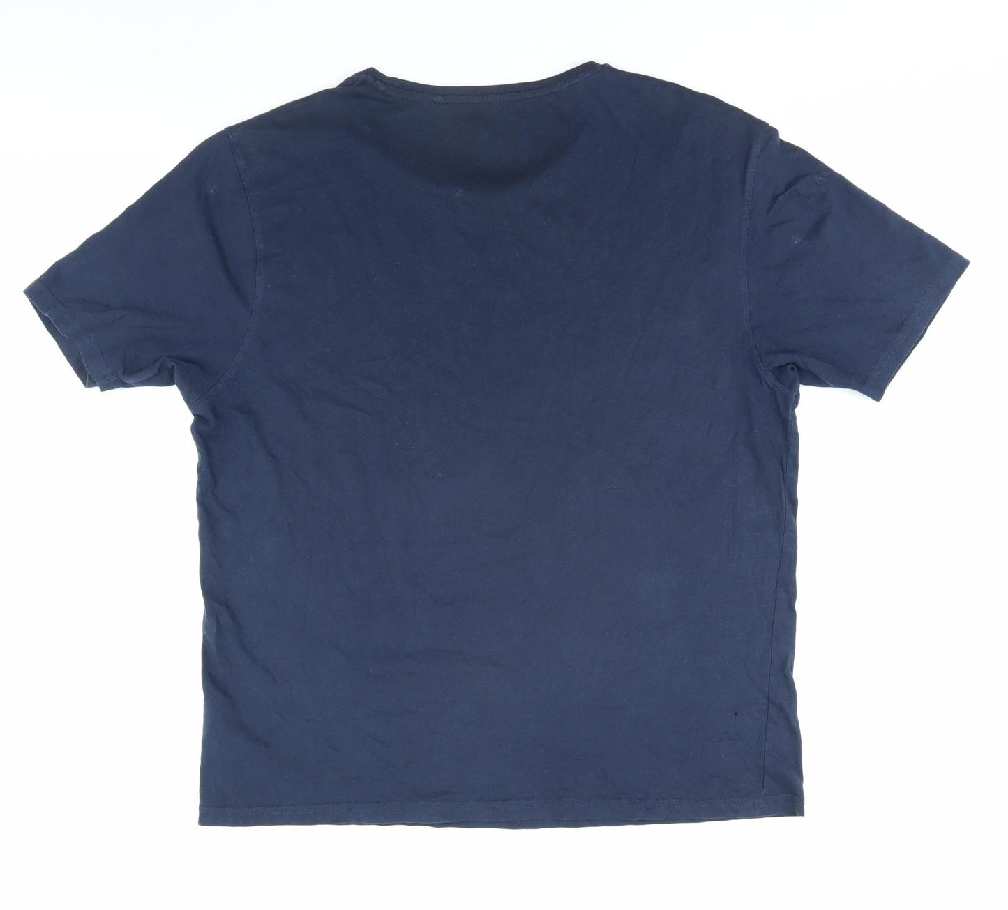 Smith & Jones Men's Blue XL Beach Graphic T-Shirt