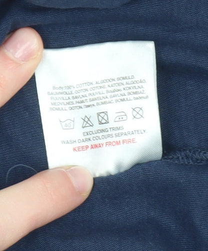 Smith & Jones Men's Blue XL Beach Graphic T-Shirt