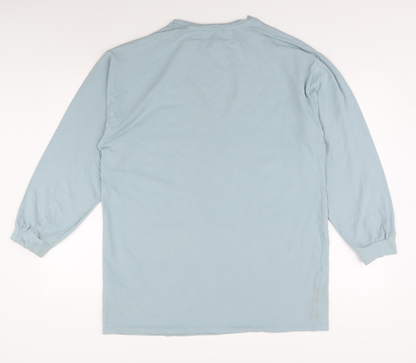 Miss Selfridge Women's Blue Long Sleeve Jersey Top