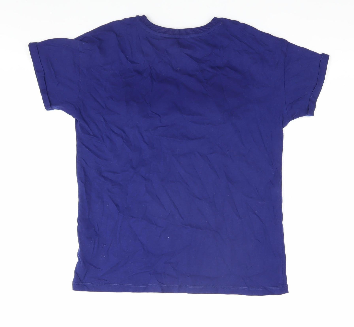 Marks and Spencer Girls Blue Graphic T-Shirt 12-13 Years