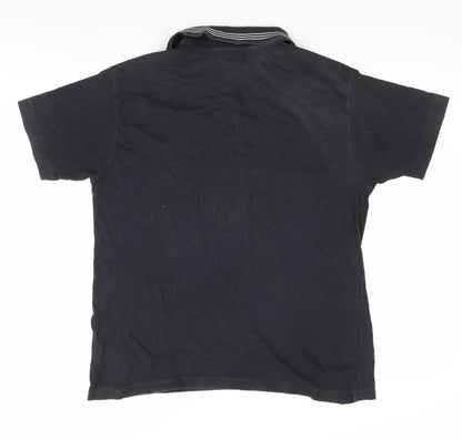 Whispering Smith Unisex Black M Polo Shirt