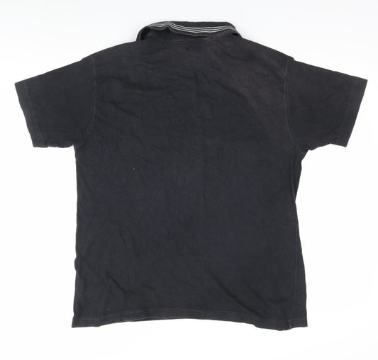 Whispering Smith Unisex Black M Polo Shirt