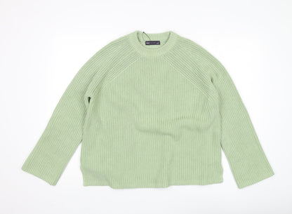 Womens UK Size M Marks and Spencer Green Pullover Jumper