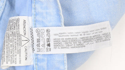 Pull&Bear Women’s Blue Straight Jeans, Size 8