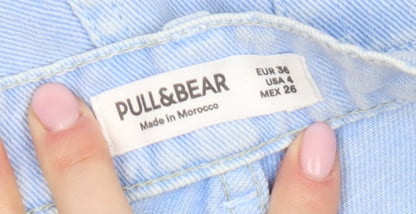 Pull&Bear Women’s Blue Straight Jeans, Size 8