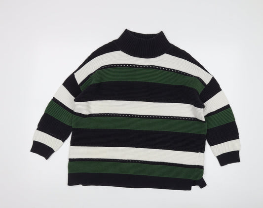 Womens UK Size S French Connection Black Pullover Jumper