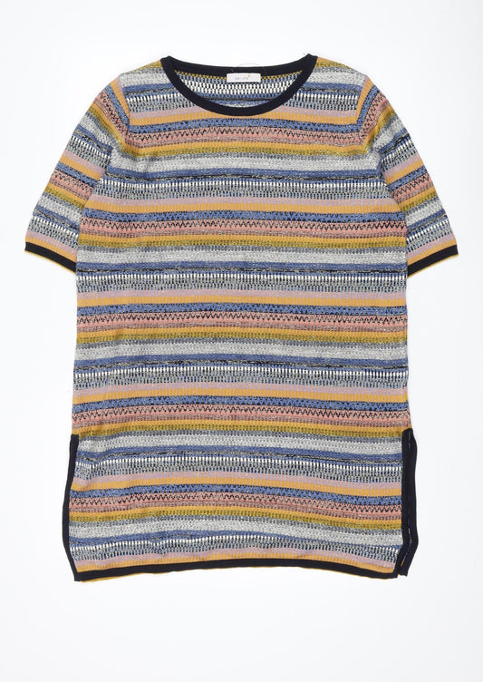 Womens UK Size L Marks and Spencer Multicoloured Pullover Jumper