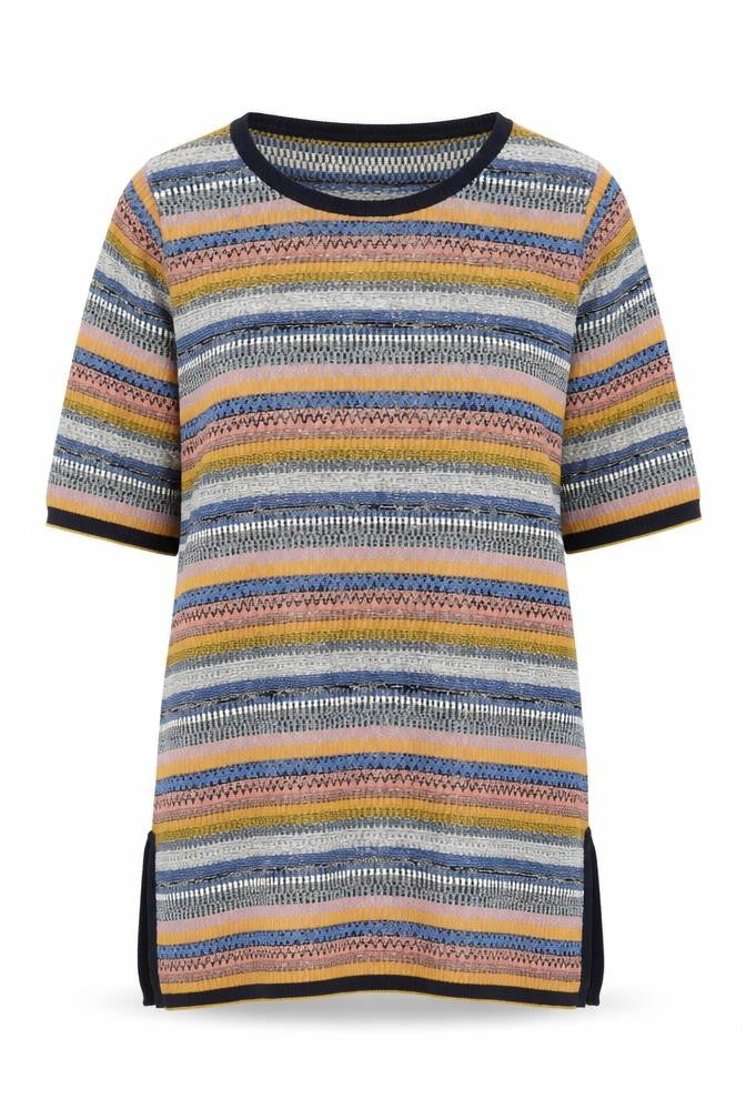 Womens UK Size L Marks and Spencer Multicoloured Pullover Jumper