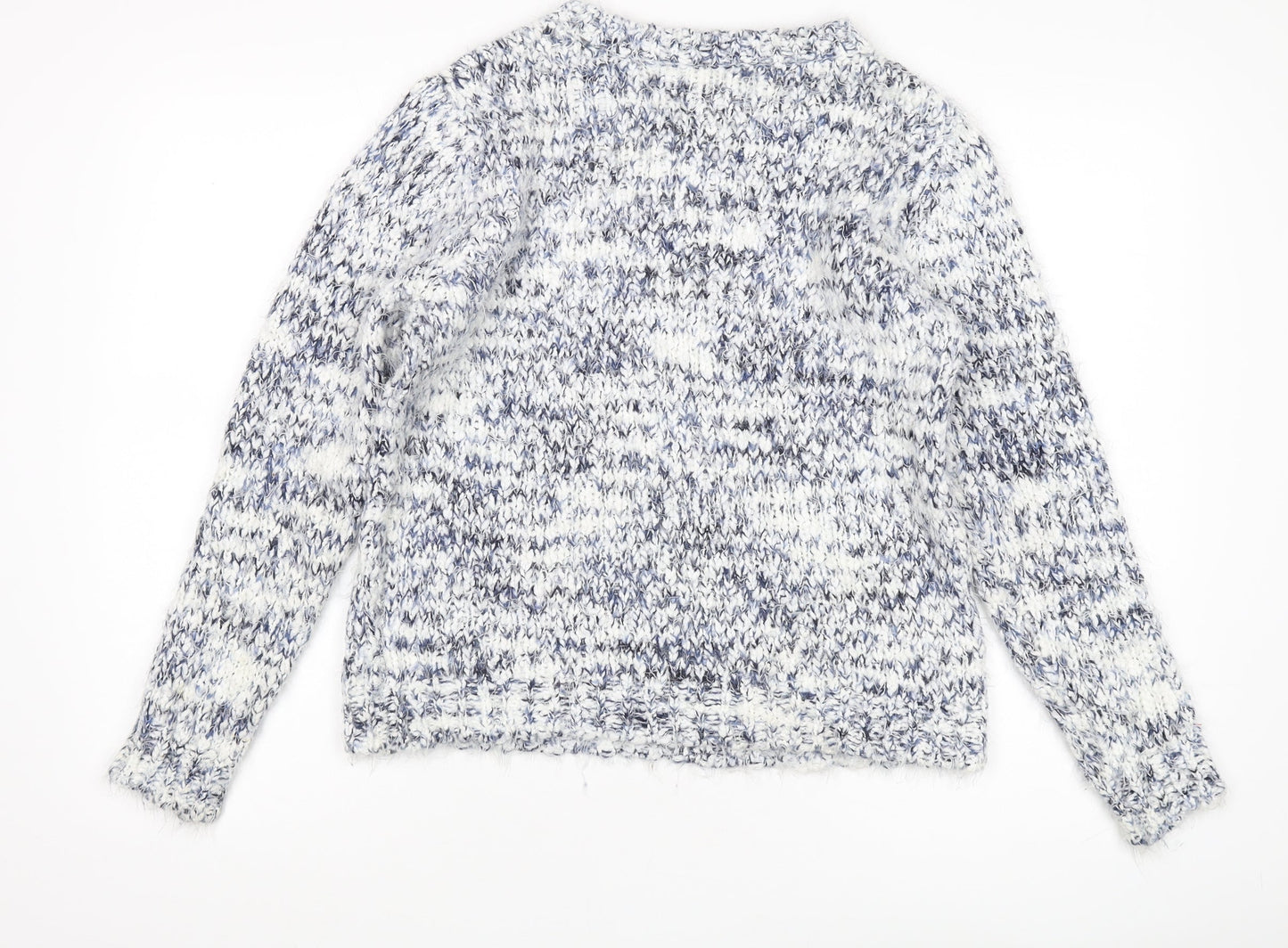 Womens UK Size 12 Roman Blue Jumper Jumper