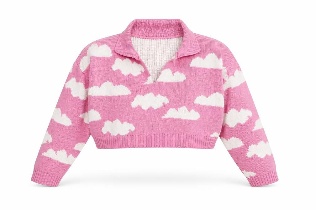 Womens UK Size S Nasty Gal Pink Pullover Jumper
