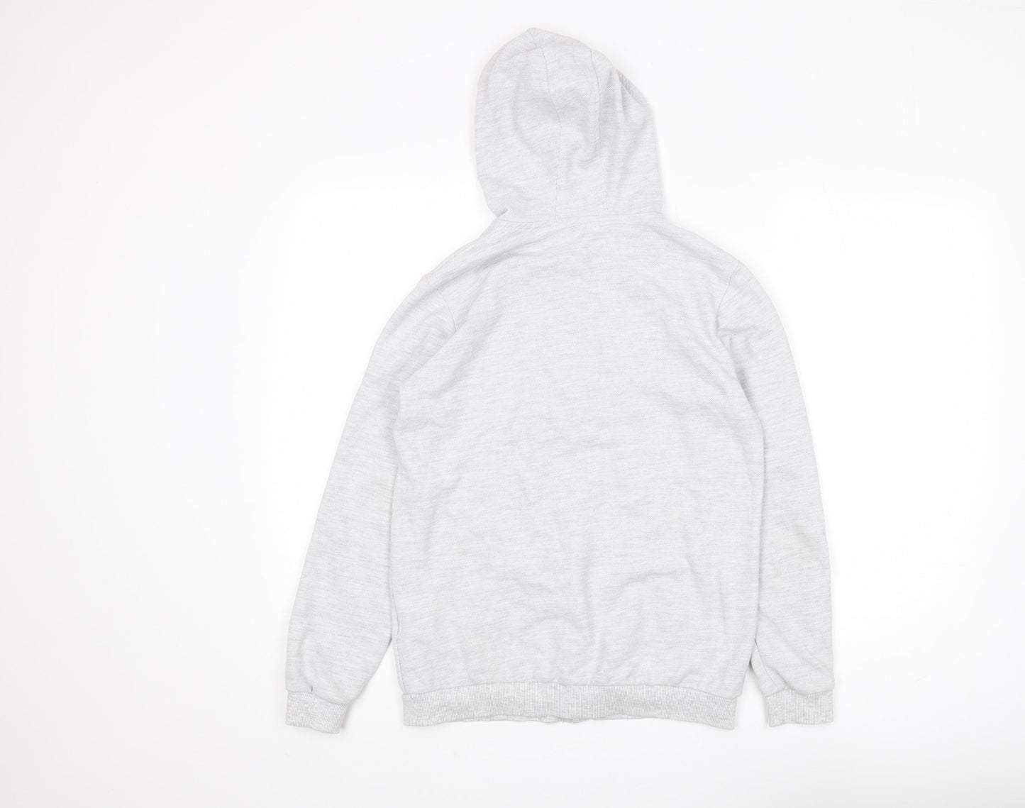 LC WAIKIKI Boys Grey Full Zip Hoodie, 11-12 Years, Casual
