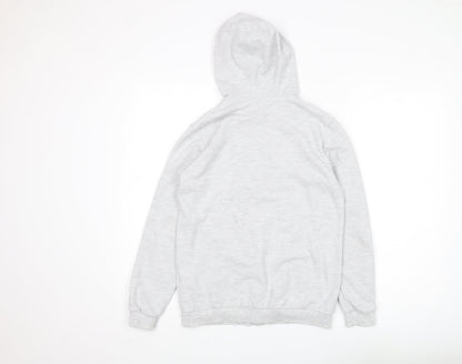LC WAIKIKI Boys Grey Full Zip Hoodie, 11-12 Years, Casual