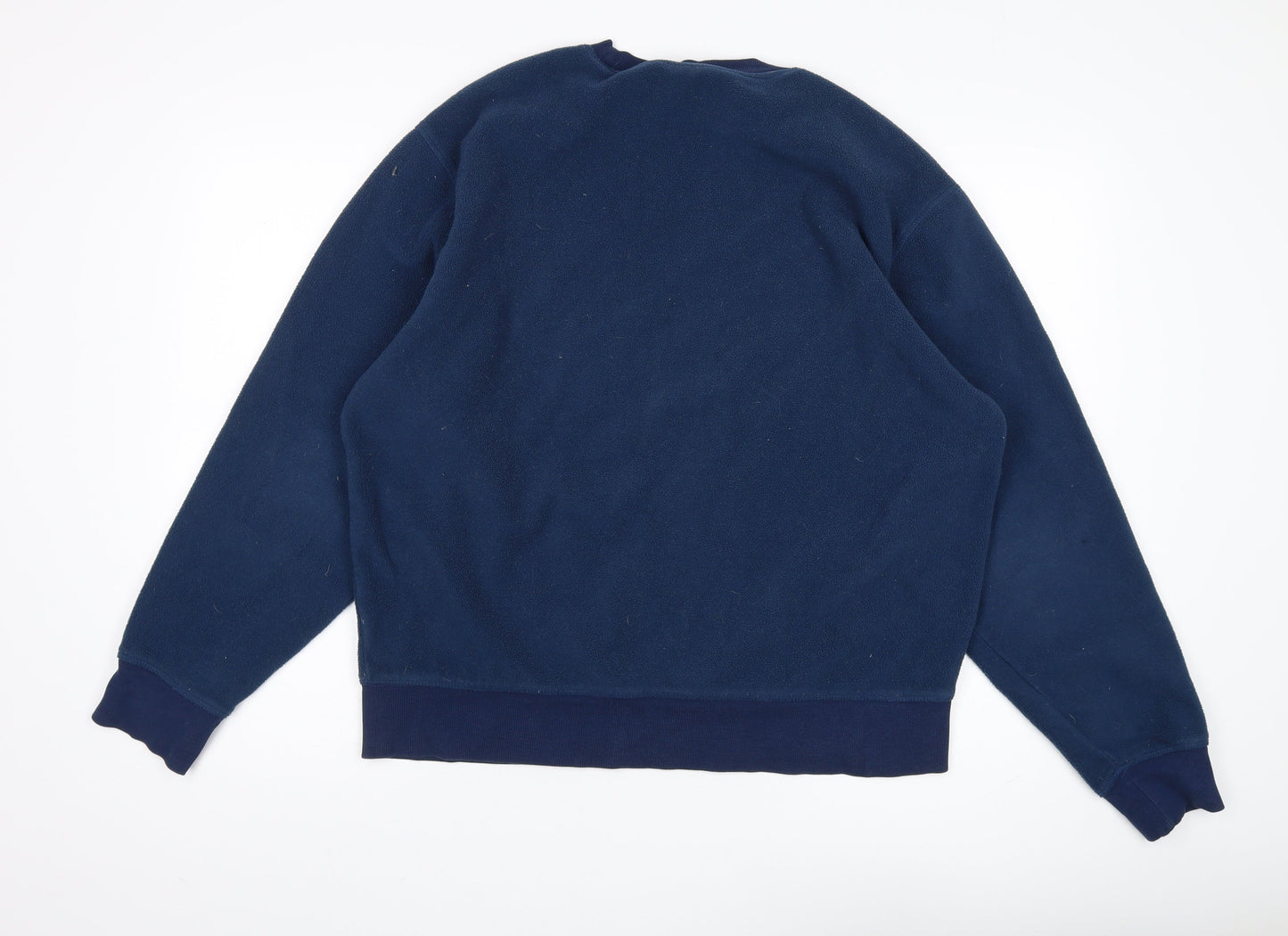Weekday Men's Blue Pullover Sweatshirt, Size L