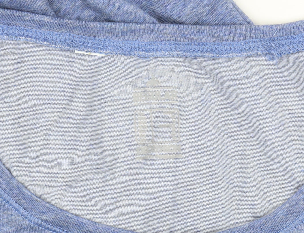 Decathlon Women's Blue T-Shirt, S, Lightweight Activewear