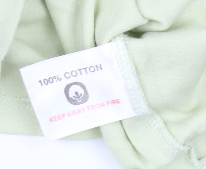 EWM Women's Green Embroidered XL T-Shirt