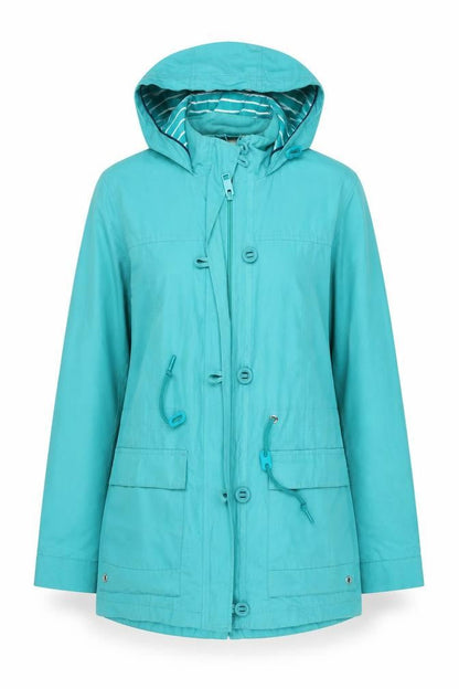 Marks & Spencer Women's Green Parka Jacket Size 8