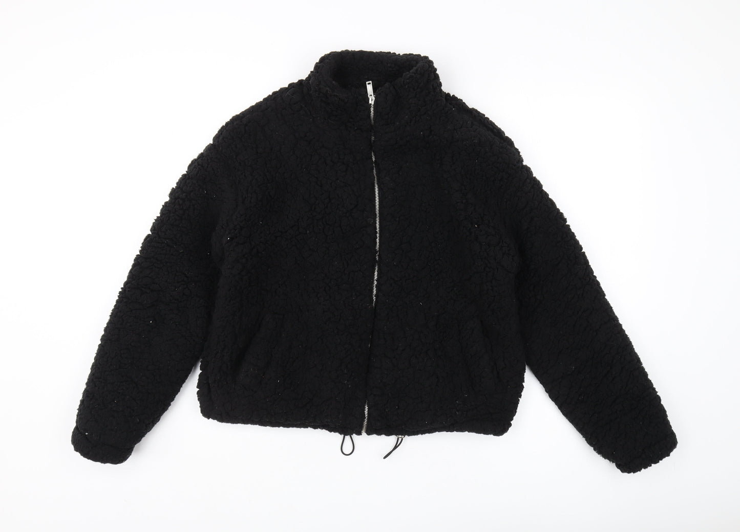 Womens UK Size S New Look Black Basic Jacket
