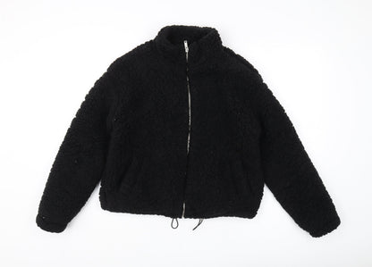 Womens UK Size S New Look Black Basic Jacket
