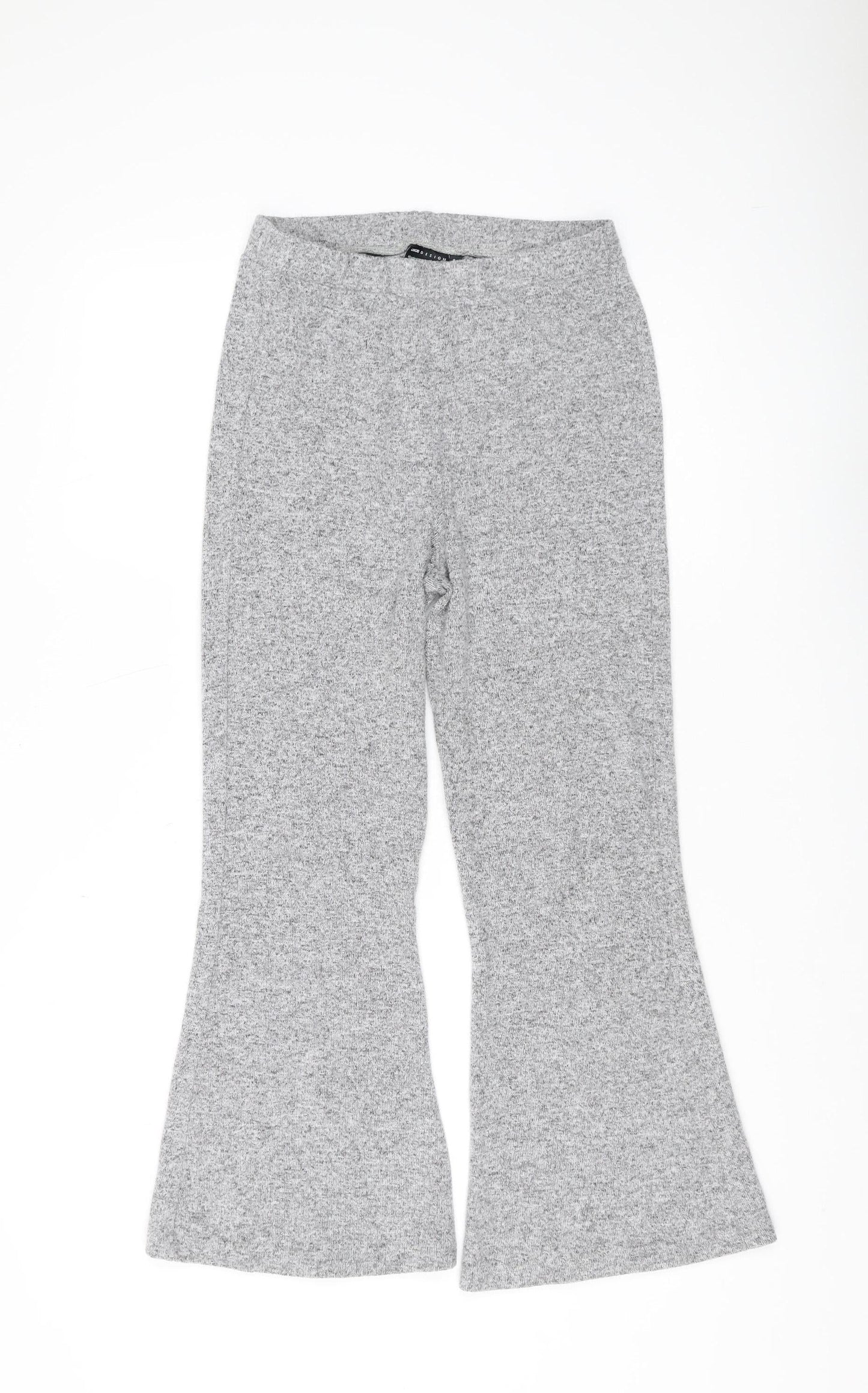 Womens UK Size 12 ASOS Regular Fit  Grey Trousers