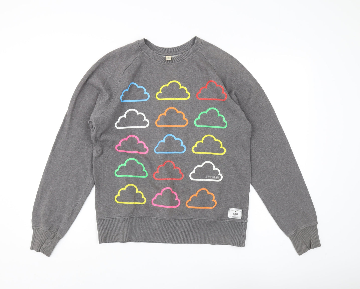 Earth Positive Women's Grey Sweatshirt S