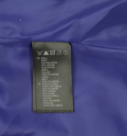 H&M Women's Purple Suit Jacket Size 6 - Elegant & Chic