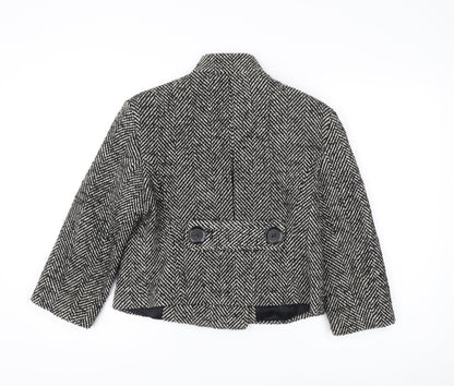 Limited Collection Women's Cropped Pea Coat, Size 12