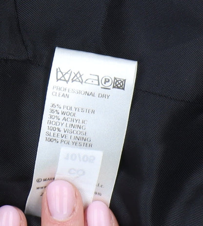 Limited Collection Women's Cropped Pea Coat, Size 12