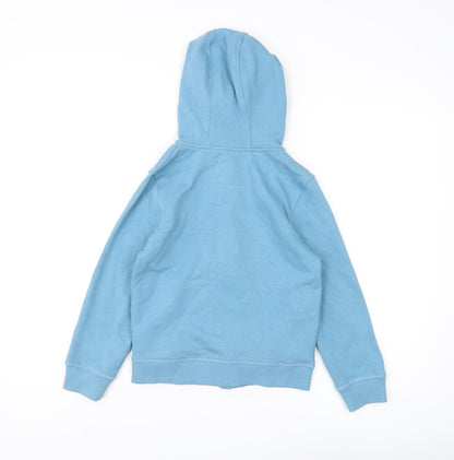 John Lewis Boys Blue Full Zip Hoodie - 6 Years