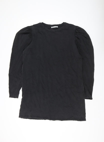 Pull&Bear Women's Black Cotton Dress Size 12