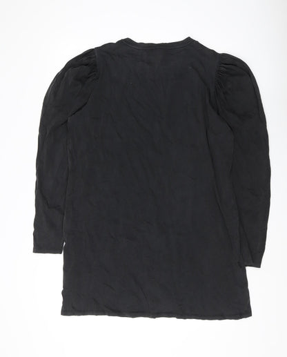 Pull&Bear Women's Black Cotton Dress Size 12