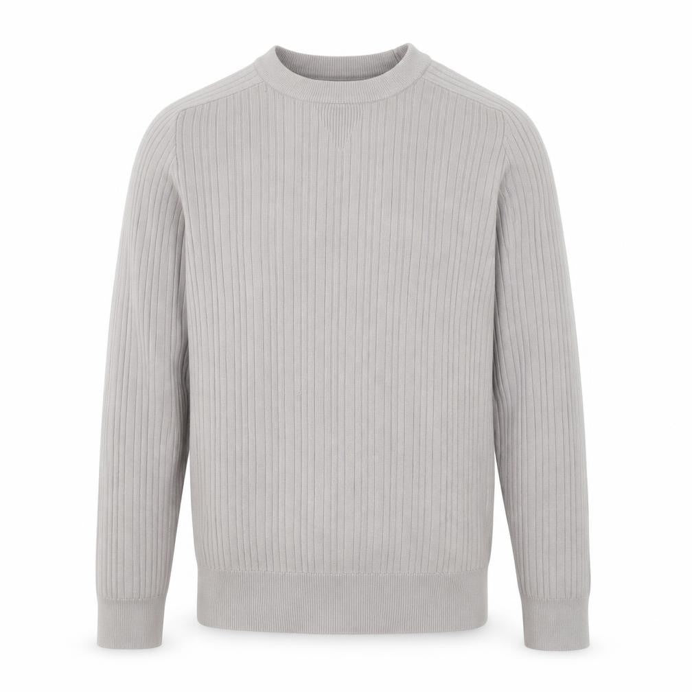 Mens UK Size L River Island Grey Pullover Jumper