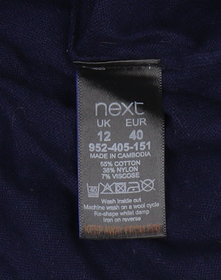 Womens UK Size 12 NEXT Blue  Jumper