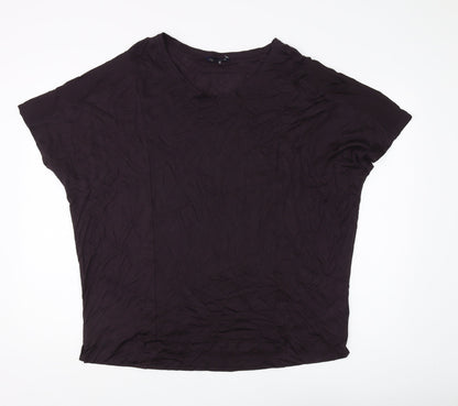 Womens UK Size 20 Marks and Spencer Purple  T-Shirt