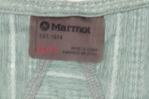 Marmot Women's Green XS Tank Top with Stripes